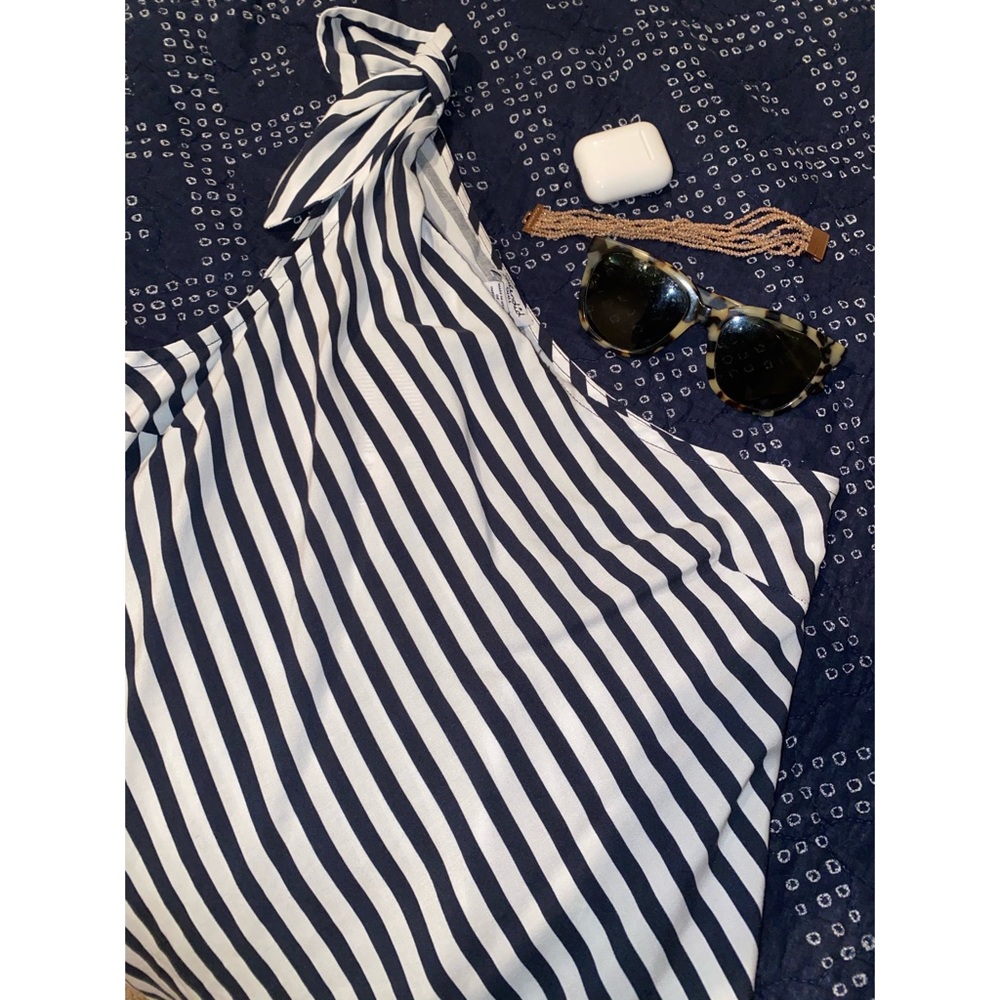 One-Shoulder Striped Splendid Top NWT